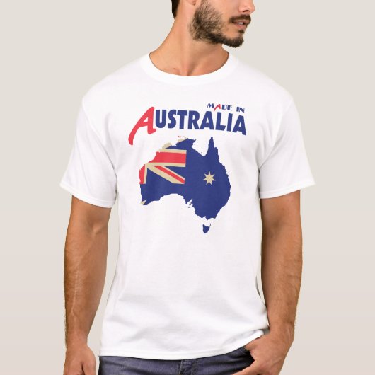Gemaakt in Australië T-shirt (Voorkant)