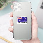 Gemaakt in Australische aangepaste vinylstickers Sticker (Telefoon)