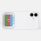 Gemaakt in Azerbeidzjan iPhone Hoesje (Achterkant horizontaal)