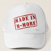 Gemaakt in B-Meer Trucker Pet (Voorkant)