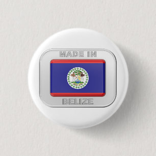 Gemaakt in Belize Ronde Button 3,2 Cm