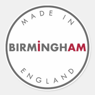 Gemaakt in Birmingham Stickers