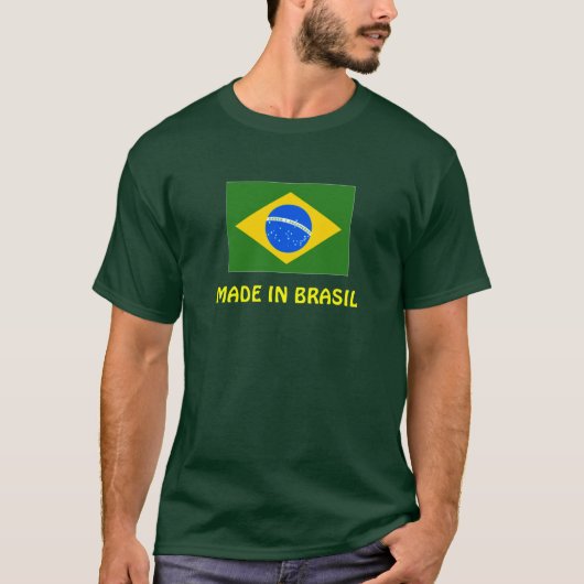 GEMAAKT IN BRASIL T-SHIRT (Voorkant)