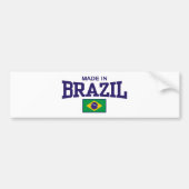 Gemaakt in Brazilië Bumpersticker (Voorkant)