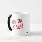 Gemaakt in Buffalo Magische Mok (Voorkant links)