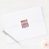 Gemaakt in Canada Britse Onderdelen Hart Sticker (Envelop)