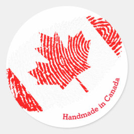 Gemaakt in Canada, Canadese productpakket sticker