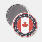 Gemaakt in Canada Magneet (Voorkant / Achterkant)