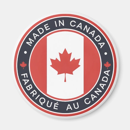 Gemaakt in Canada Magneet (Voorkant)