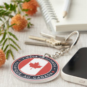 Gemaakt in Canada Sleutelhanger (Voorkant Rechts)