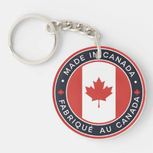 Gemaakt in Canada Sleutelhanger
