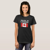 Gemaakt in Canada T-shirt (Voorkant volledig)