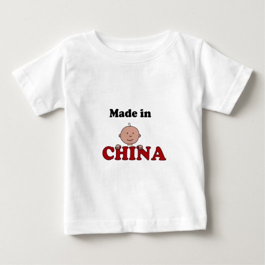 gemaakt in China baby t-shirt (Voorkant)