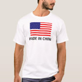 GEMAAKT IN CHINA T-SHIRT (Voorkant)