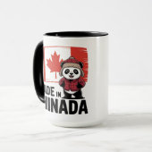 Gemaakt in Chinada Panda – Chinees-Canadees Mok (Voorkant links)