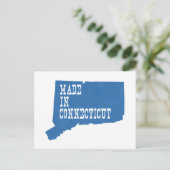Gemaakt in Connecticut Briefkaart (Staand voorkant)
