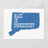 Gemaakt in Connecticut Briefkaart (Voorkant)