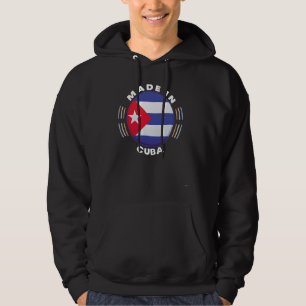 Gemaakt in Cuba Vintage Cubaanse Vlag Hoodie