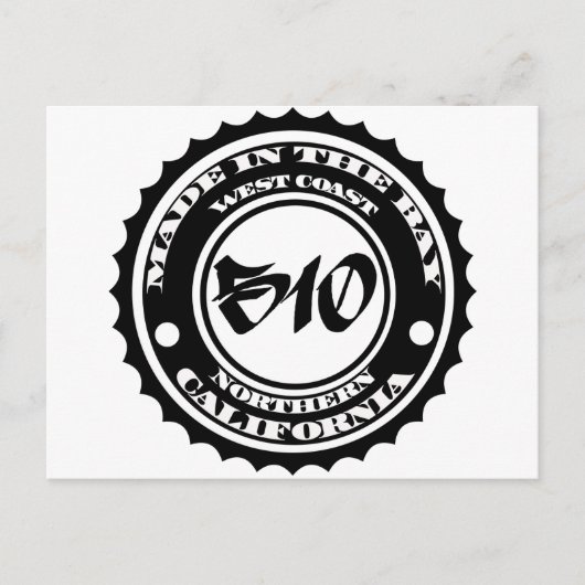 Gemaakt in de 510 briefkaart (Voorkant)