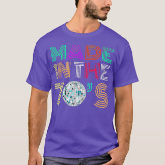 Gemaakt in de 70s 70s rek onderdrukt t-shirt