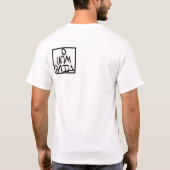Gemaakt in de baai t-shirt (Achterkant)