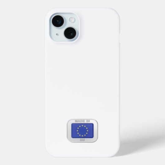 Gemaakt in de Europese Unie Case-Mate iPhone Case (Achterkant)