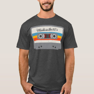 Gemaakt in de jaren 60 Funny Retro Cassettebandje  T-shirt