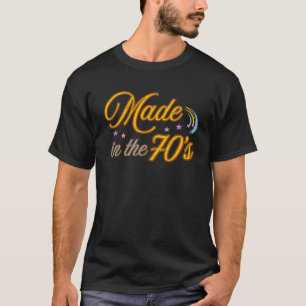Gemaakt in de jaren 70 Retro Vintage T-shirt