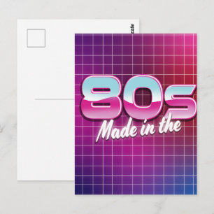 Gemaakt in de jaren 80 briefkaart
