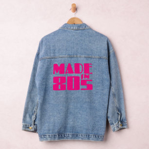 Gemaakt in de jaren 80 denim jacket