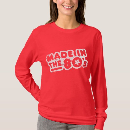 Gemaakt in de jaren '80 t-shirt (Voorkant)
