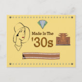 Gemaakt in de jaren dertig briefkaart (Voorkant)