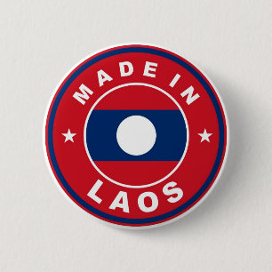 gemaakt in de lgo - ronde met het etiket van het p button 5,7 cm