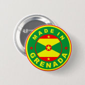 gemaakt in de rondzendronde onder de vlag van een  ronde button 5,7 cm (Voorkant /achterkant)