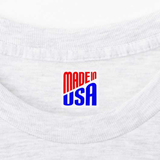 Gemaakt in de Verenigde Staten Labels (Aangebracht)