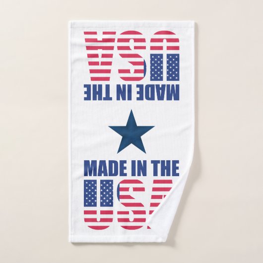 Gemaakt in de VS Bad Handdoek (Handdoek)