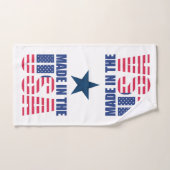 Gemaakt in de VS Bad Handdoek (Handdoek)