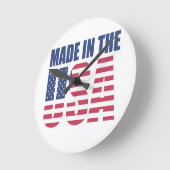 Gemaakt in de VS Klok (Hoek)