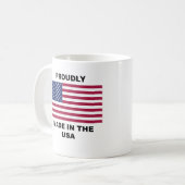 Gemaakt in de VS Koffiemok (Voorkant links)