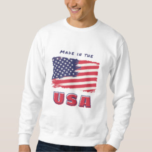 Gemaakt in de VS Patriottische Kleding en Accessoi Trui