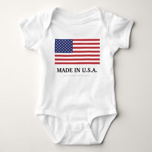 GEMAAKT IN DE VS ROMPER (Voorkant)