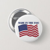 GEMAAKT IN DE VS! RONDE BUTTON 5,7 CM (Voorkant /achterkant)