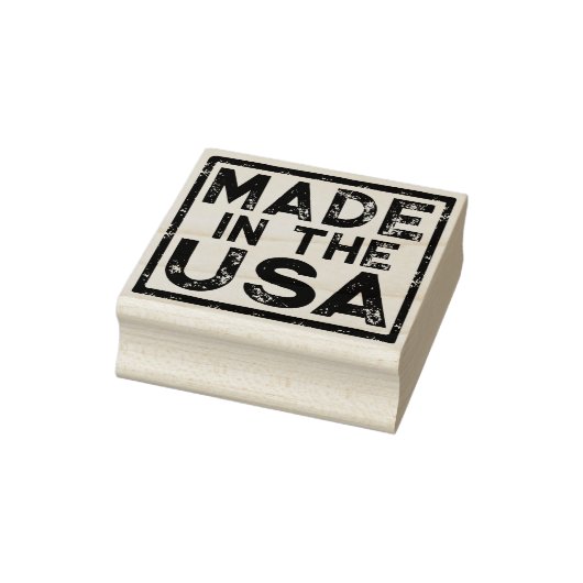 Gemaakt in de VS Rubber stempel (Stempel)