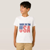 gemaakt in de vs t-shirt (Voorkant volledig)