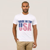 "Gemaakt in de VS" T-shirt (Voorkant volledig)