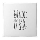 Gemaakt in de VS Tegeltje (Voorkant)