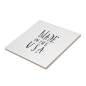 Gemaakt in de VS Tegeltje (Zijkant)