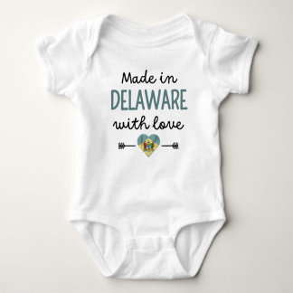 Gemaakt in Delaware met Liefde Romper