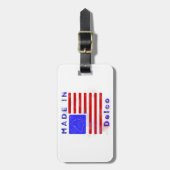 Gemaakt in Delco  Bagagelabel (Voorkant verticaal)