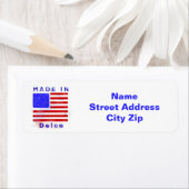 Gemaakt in DELCO Etiket (Insitu)